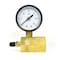 Thrifco Plumbing Gas Pressure Test Gauge 0-30 PSI with 1/2 PSI Increment, 3/4 In 4402336 - alternate 1